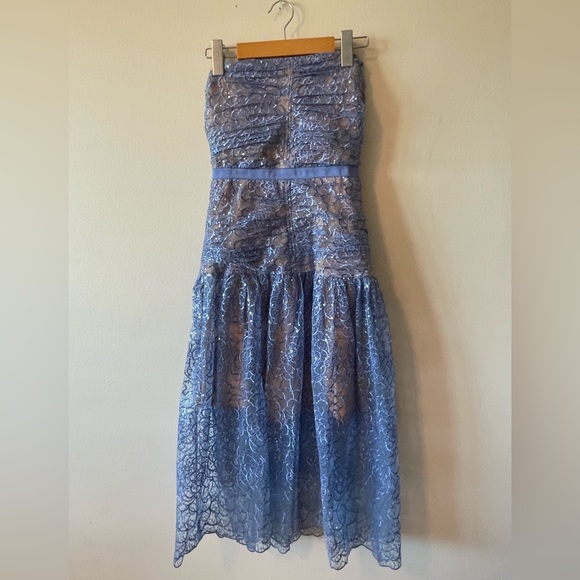 Self portrait Lace Pattern Knee-Length Dress
Size: - Picture 6 of 15